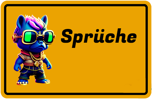 Spruchschilder